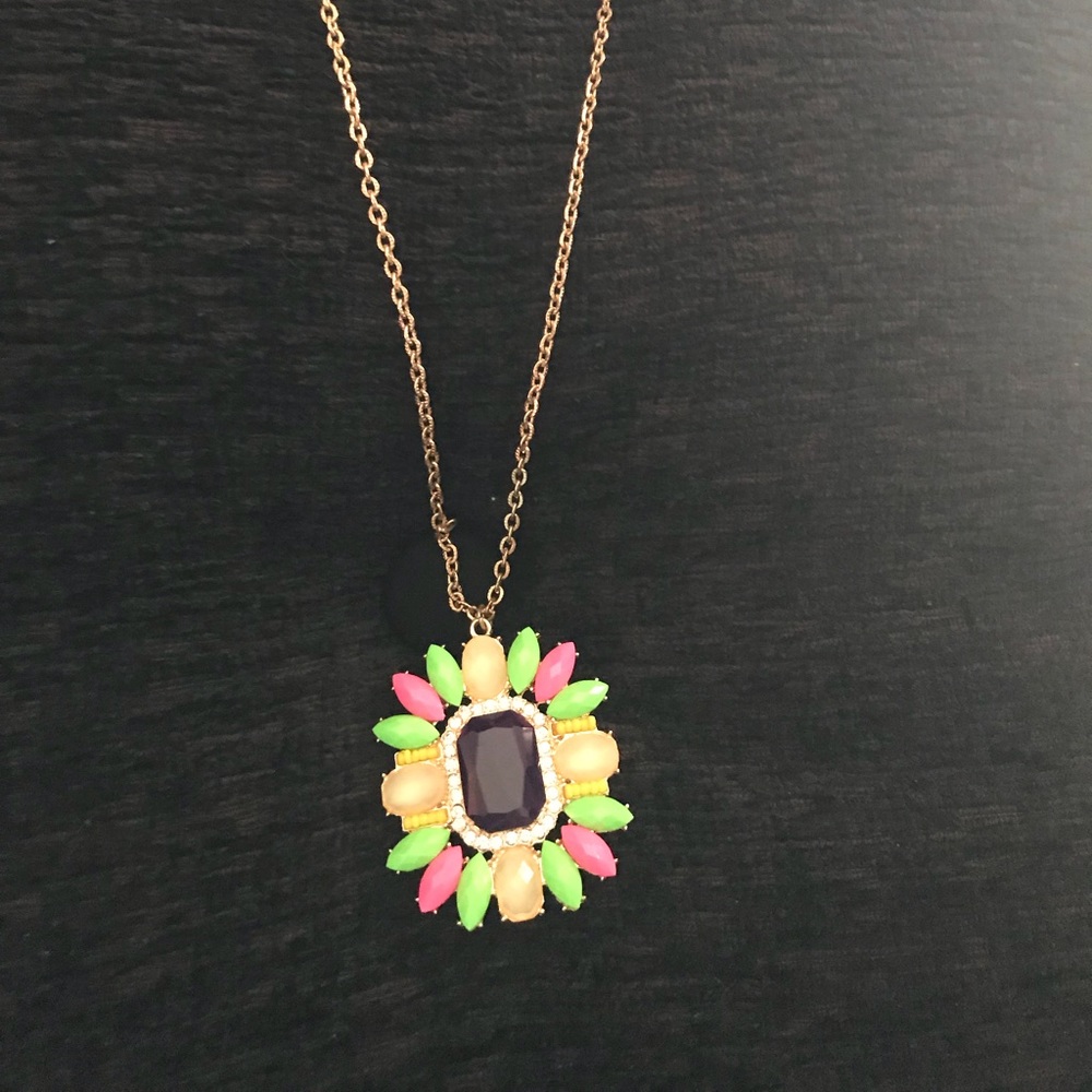 Long Multi Color Necklace